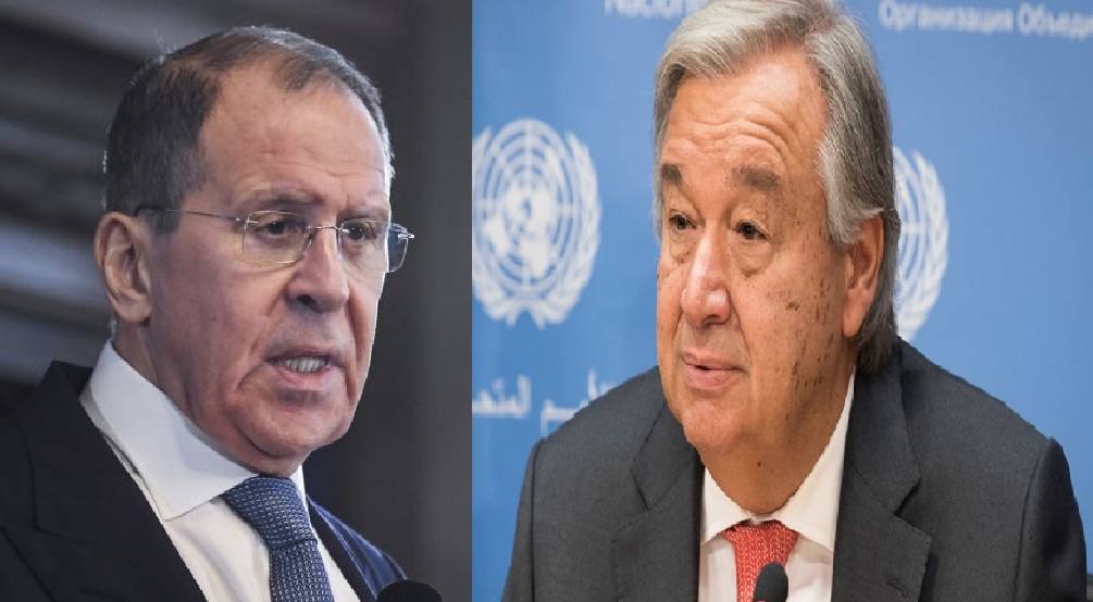 Lavrov û Gotêrês li ser rewşa Sûriyê û zêdebûna çalakîyên komên terorîst 